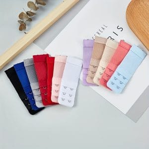 Stretchy Bra Extension Buckle 3 pcs Set Comfortable Adjustable