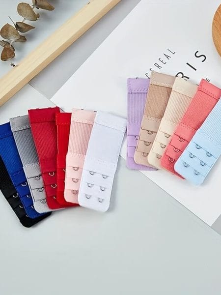 Stretchy Bra Extension Buckle 3 pcs Set Comfortable Adjustable