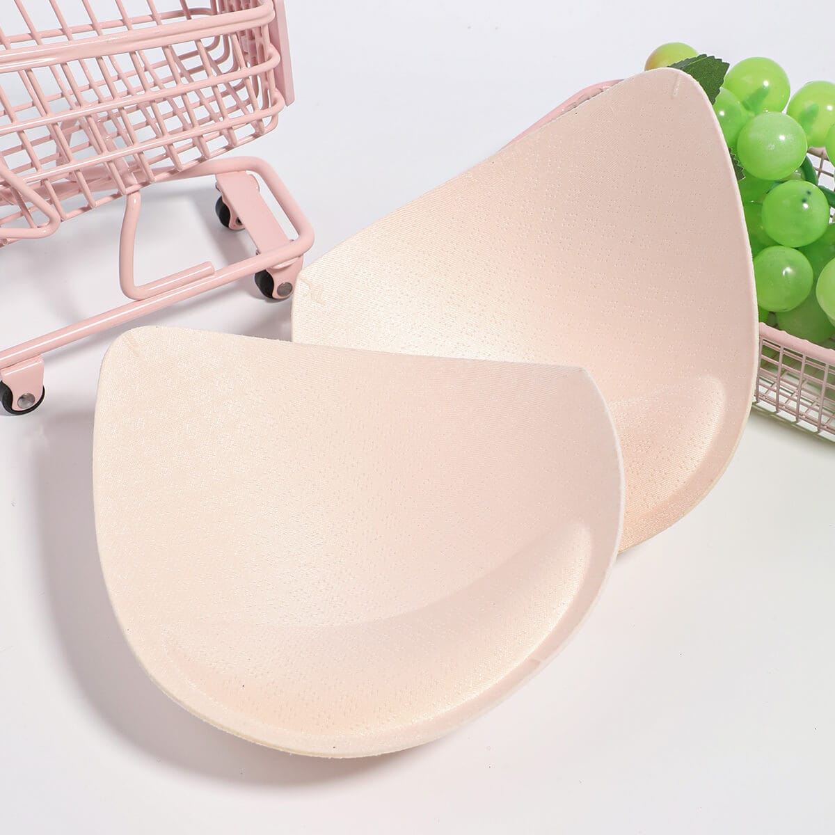 Triangle Push-Up Bra Pads 2pcs Adhesive-Backed Lift Enhancer