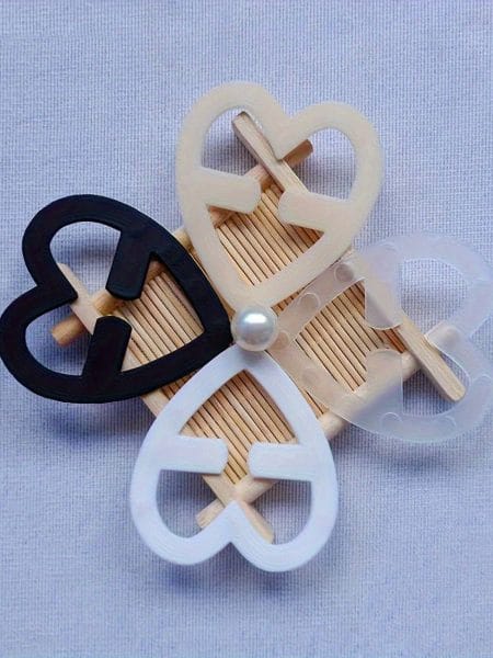 Women's Bra Strap Clip Elegant Heart-Shaped Underwire Bras & Bustiers