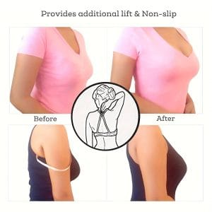 Women's Bra Strap Clip Elegant Heart-Shaped Underwire Bras & Bustiers