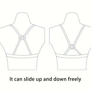 Women's Bra Strap Clip Elegant Heart-Shaped Underwire Bras & Bustiers