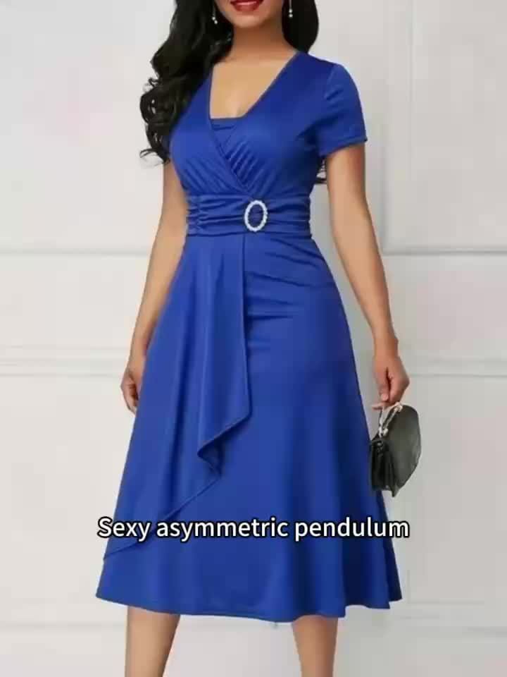 Elegant Off‑Shoulder Midi Dress with Flattering High‑Waist Silhouette