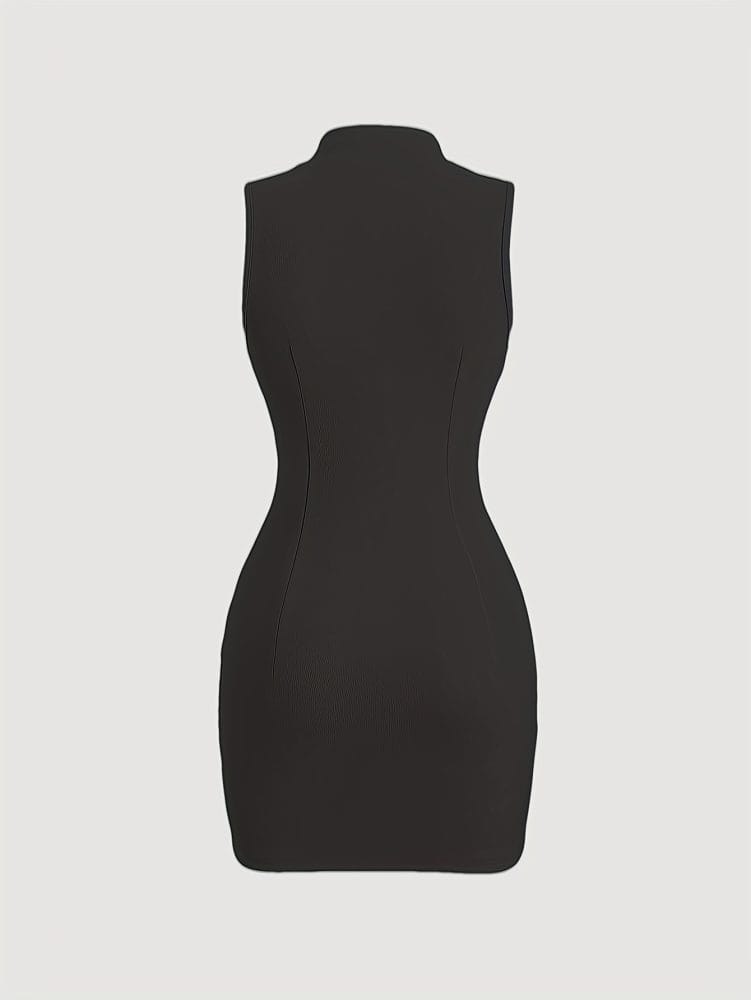 Sexy Sleeveless Bodycon Mini Dress for Women Elegant Stretchy Affordable Look for Casual Parties and Formal Events