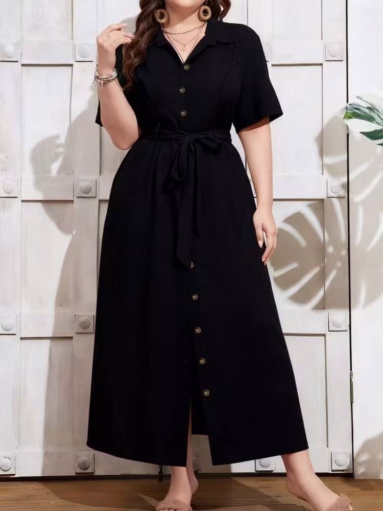 Bohemian Maxi Dress Plus Size
