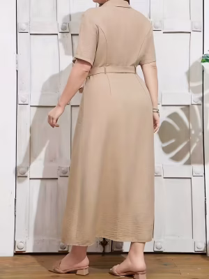 Bohemian Maxi Dress Plus Size Women Elegant