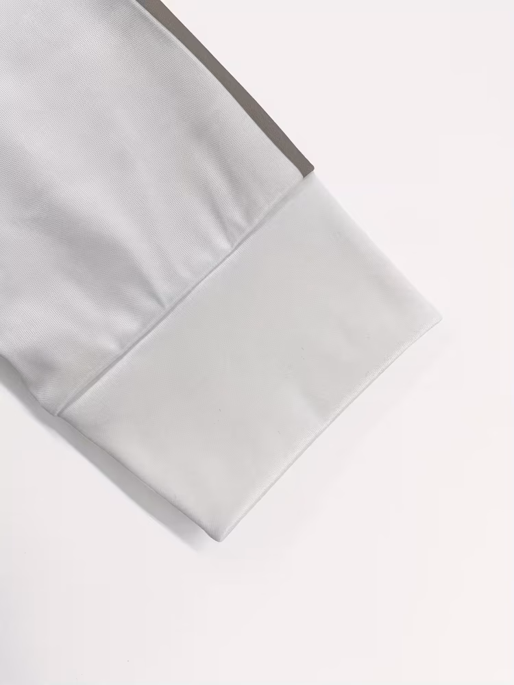 High-End Casual Pants Outfit Grey Geometric Patterned for Men