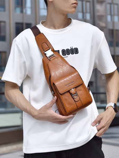 Crossbody Bag with Large Capacity and Attractive Multiple Compartments