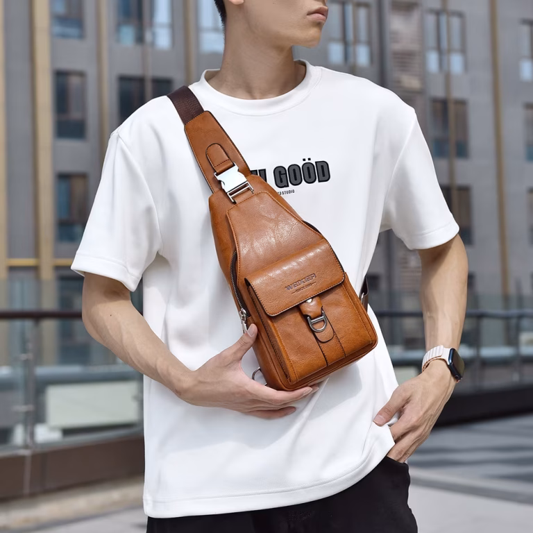 Crossbody Bag with Large Capacity and Attractive Multiple Compartments