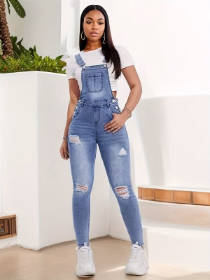 Women Designer Denim Overalls and Fashion-Forward Jumpsuits