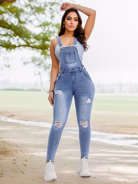 Women Designer Denim Overalls and Fashion-Forward Jumpsuits
