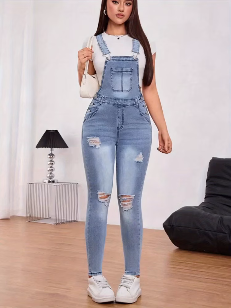 Women Designer Denim Overalls and Fashion-Forward Jumpsuits