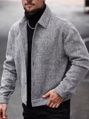 Men Casual Versatile Jacket Daily Commuting Captivating Weekend Outdoor Fashion