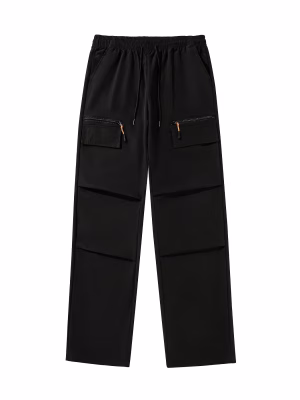 Men Casual Cargo Pants and Fashionable Multi-pocket Workwear Trousers
