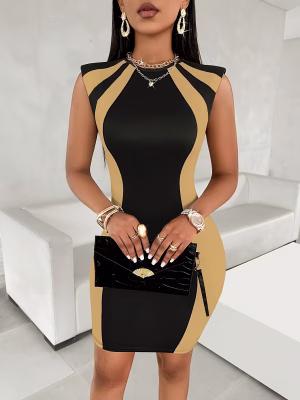 European Midi Bodycon Dress and American Summer
