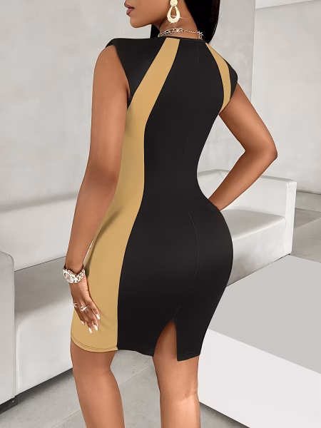 European Midi Bodycon Dress and American Summer