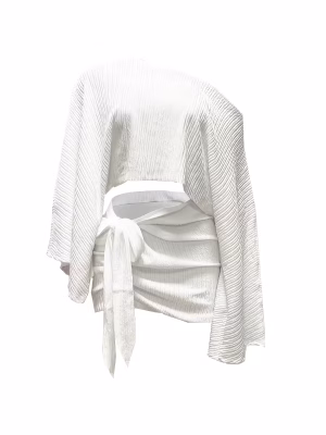 Off-Shoulder Top & Skirt Two-Piece Set