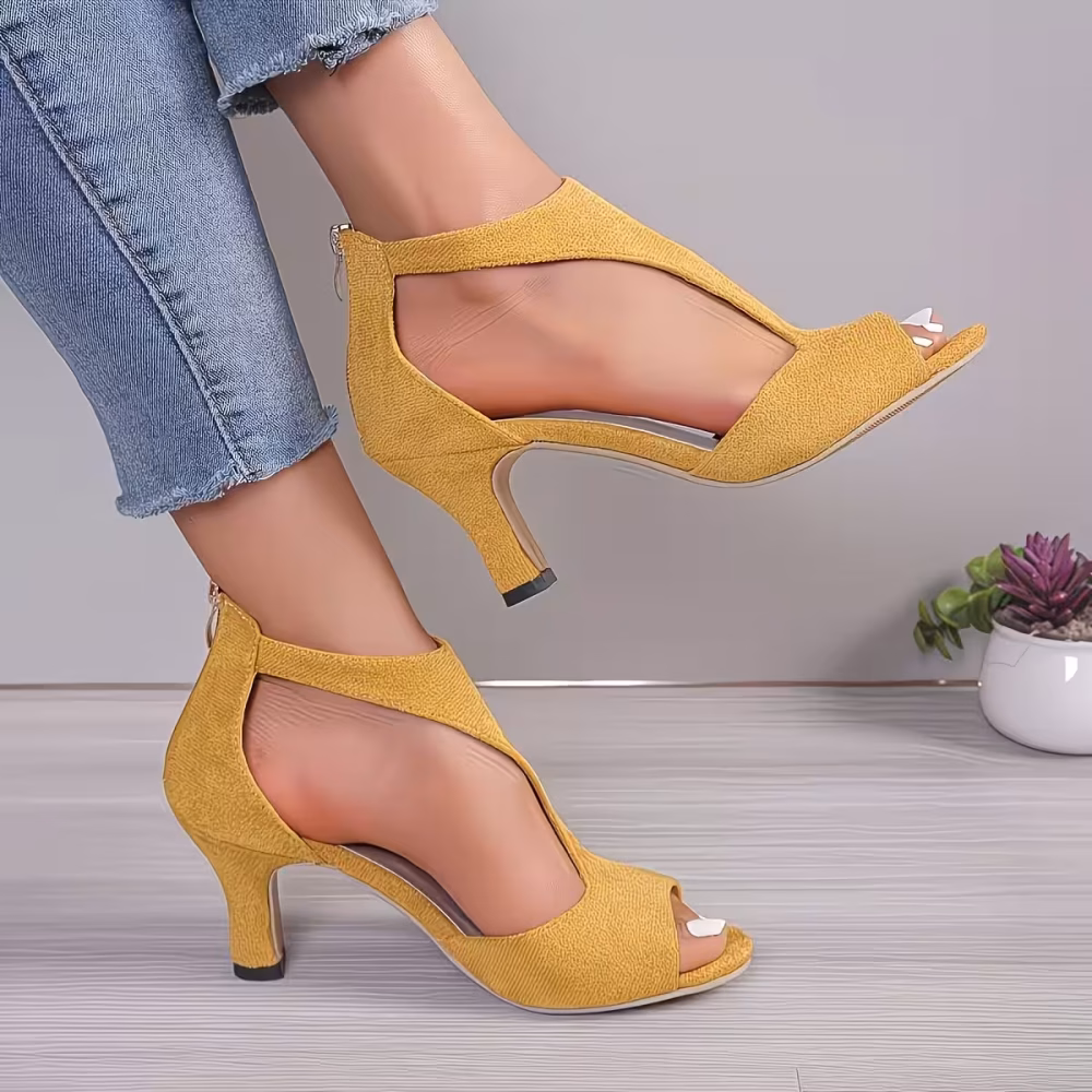 Comfortable Summer High-Heeled Shoes Beautiful Elegant