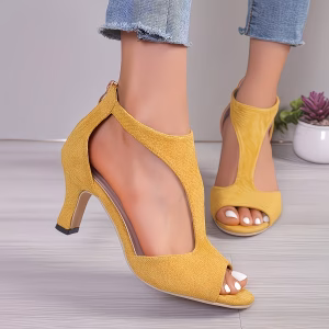 Comfortable Summer High-Heeled Shoes Beautiful Elegant