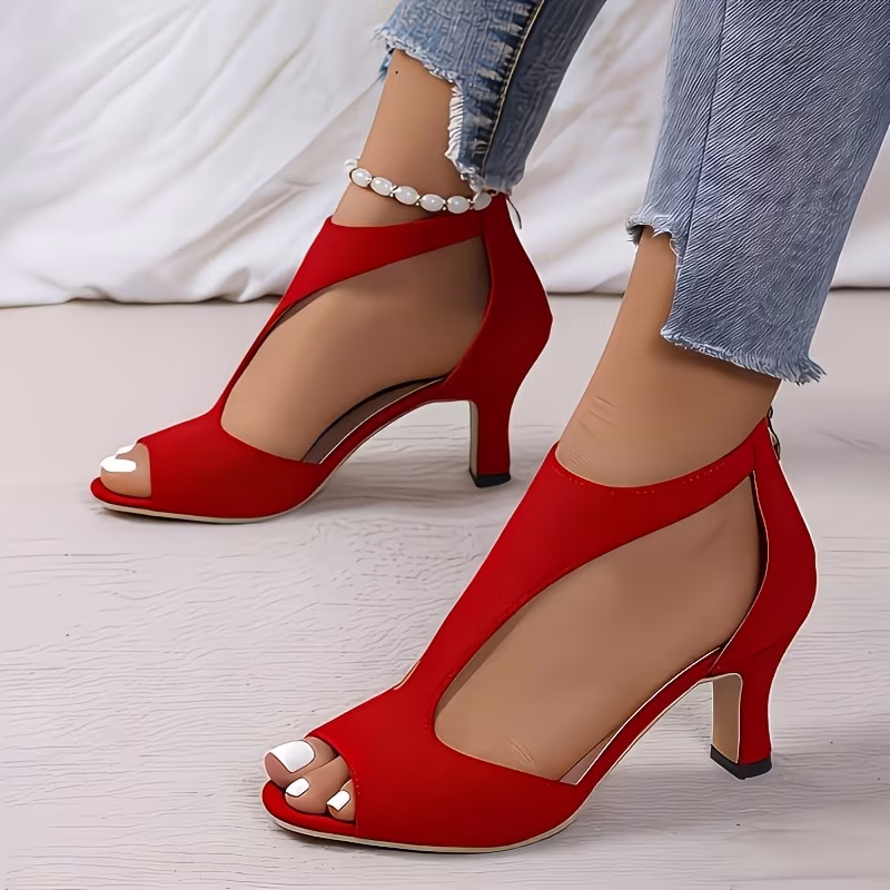 Comfortable Summer High-Heeled Shoes Beautiful Elegant