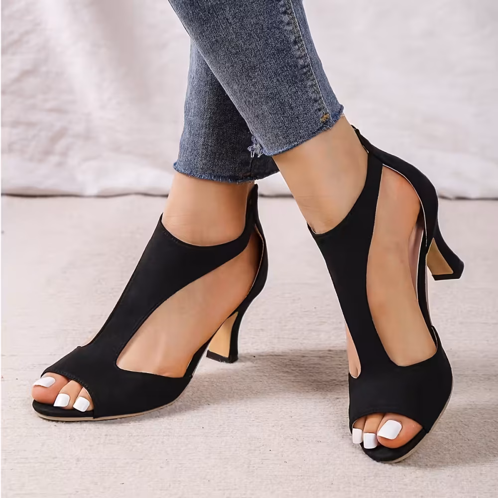 Comfortable Summer High-Heeled Shoes Beautiful Elegant