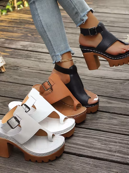 Platform High-Heel Breathable and Comfortable Wear